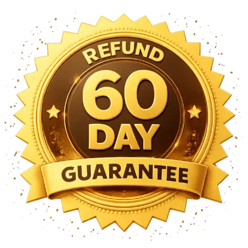Virilix 60 Days Money Back Guarantee Badge